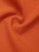 Orange Rot 1960er Solide Knöpfen Rock mit Gürtel