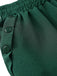 1940er Solid Elastic Waist Loose Pants
