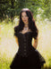 2PCS 1970er Steampunk Spitze Korsett & High-Low Rock