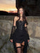 Schwarz Steampunk Gothic Spitze Überbrust Korsett