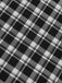 Dunkelgrau 1950er Träger Plaids Ärmellos Kleid