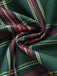 Rot 1950er Weihnachten Schulterfrei Tartan Kleid