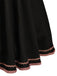 2PCS Schwarz 1950er Oktoberfest Kleid Mit Bestickter Schürze