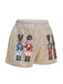 1930er Weihnachten Nussknacker Pailletten Shorts