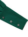 1940er Solide Plissiertes Gigot Sleeves Kleid