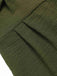 Grün 1940er Solide Ausgehöhlter Verdrehter Romper
