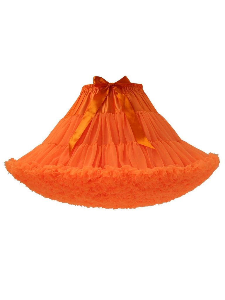 1950er Solide Halloween Netz Unterrock Petticoat