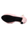 Perle Bogen Spitze Peep Toe High Heels Sandalen