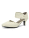 Rot Solide Spitze Wildleder Kitten Heels