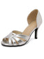 Vintage Solide Peep Toe Hohl Slip-On Hohe Absätze