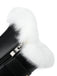 Vintage Kunstpelz Schnalle High Heel Stiefel