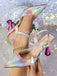 Retro Pumps mit Knöchelriemen und Gradient