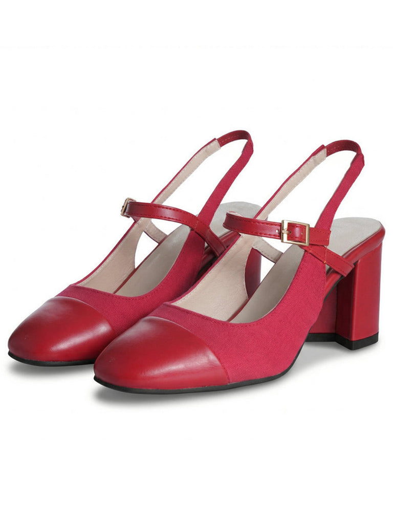 Sandalen mit Knöchelriemen und Spitz