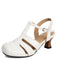 Pumps mit Cut-out und Mary Jane
