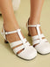 Pumps mit Cut-out und Mary Jane