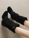 Vintage Boots mit Fransen und Mid