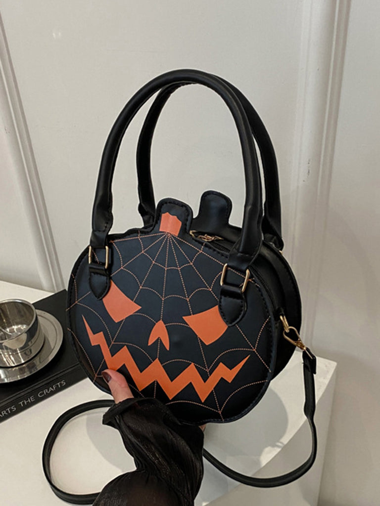 Halloween Handtasche mit Kürbis