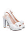 Vintage Bogen Peep-toe High Heels