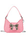 Vintage Leder Bogen Handtasche
