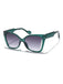 Vintage Plastik Quadratischem Rahmen Sonnenbrille