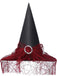 Halloween Netz Patchwork Spitz Hexe Hut