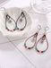 Bohemian Vintage Ohrringe mit Blumen und Perlen