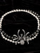 Gothic Schmuck mit Spider und Charm in Silber & Schwarz