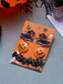 Halloween-Ohrringe mit dreiteiligen Hexenhüten und Strass
