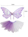 Feen-Accessoire-Set mit Flügeln und Tutu