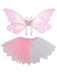 Feen-Accessoire-Set mit Flügeln und Tutu
