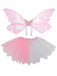 Feen-Accessoire-Set mit Flügeln und Tutu