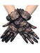 Schwarzes Halloween-Accessoire-Set mit Spinnennetz-Umhang