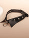 Halloween Gothic Kunstleder Kragen Choker Halskette