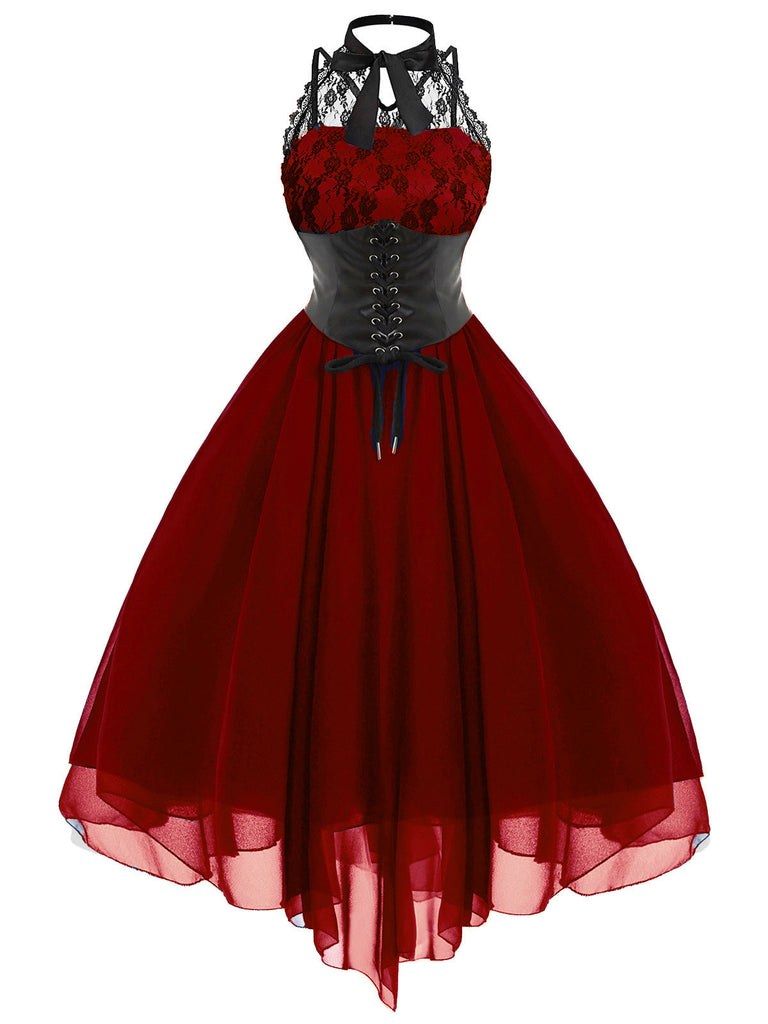 SPITZE STEAMPUNK KLEID