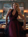 Dunkelrot 1950er Tupfen Netz Swing Kleid