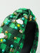 Retro Plaid St. Patrick Stirnband