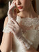 Retro Perlen Spitze Sheer Handschuhe