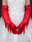 Vintage Franse Oper & Party Lange Handschuhe