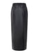 Belted PU Leather Vintage Maxi Skirt 2
