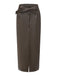 Belted PU Leather Vintage Maxi Skirt 4