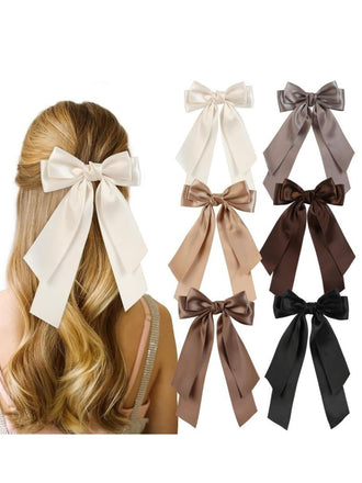 Retro Satin- mit Schleife und Ribbon