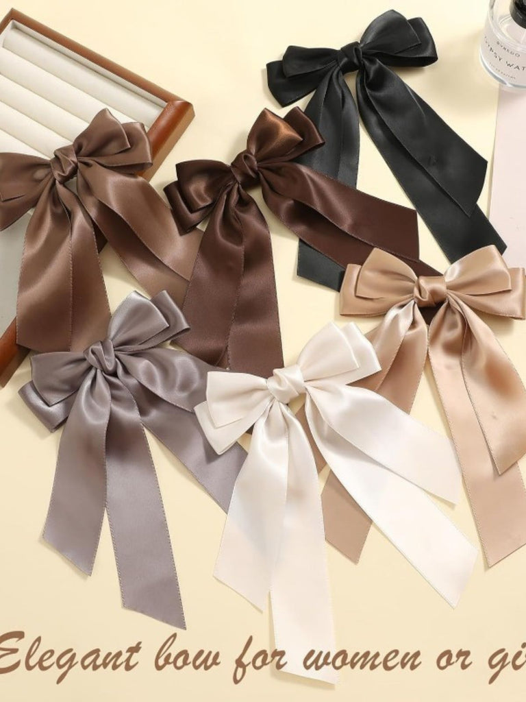 Retro Satin- mit Schleife und Ribbon