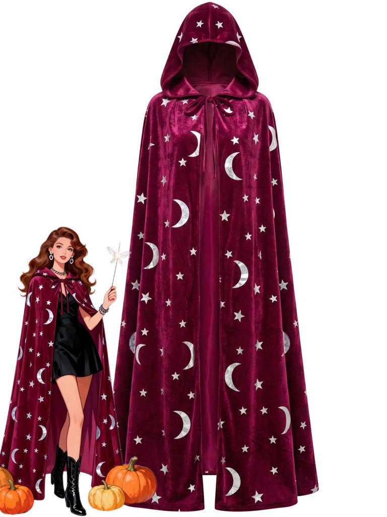 50er Halloween mit Stern und Mond