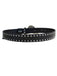 Halloween Gothic Accessoire-Gürtel mit Totenkopf und Strass