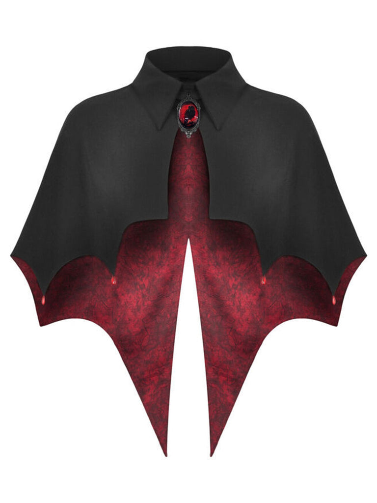 Halloween Halskette mit High-Low und Fledermaus