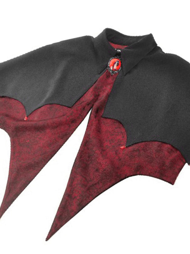 Halloween Halskette mit High-Low und Fledermaus