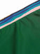 Multicolor 1970er Boho Streifen Badeanzug & Cover-Up