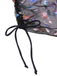 2PCS Schwarz 1940er Schnürung Feder Bikini Set & Cover-Up