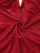 Rot 1960er Tief-V Glitzer 3D Blumen Badeanzug