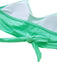 Mintgrün 1940er Blumen Hohe Taille Bikini Set